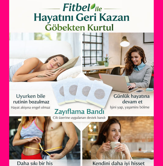 FİTBEL™ Zayıflama Bandı (30’lu Paket)